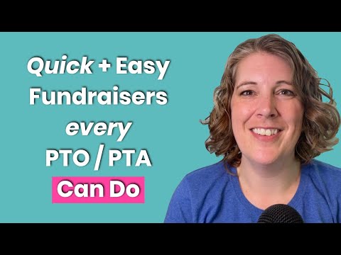 Quick and Easy PTO PTA School Fundraisers to Try Now