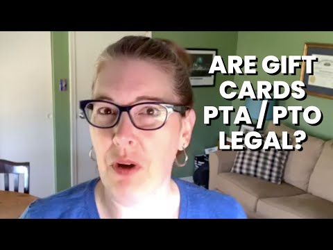 Can PTOs Legally Give Gift Cards?