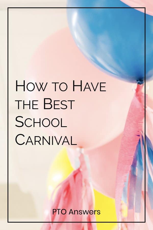 How to have the Best School Carnival